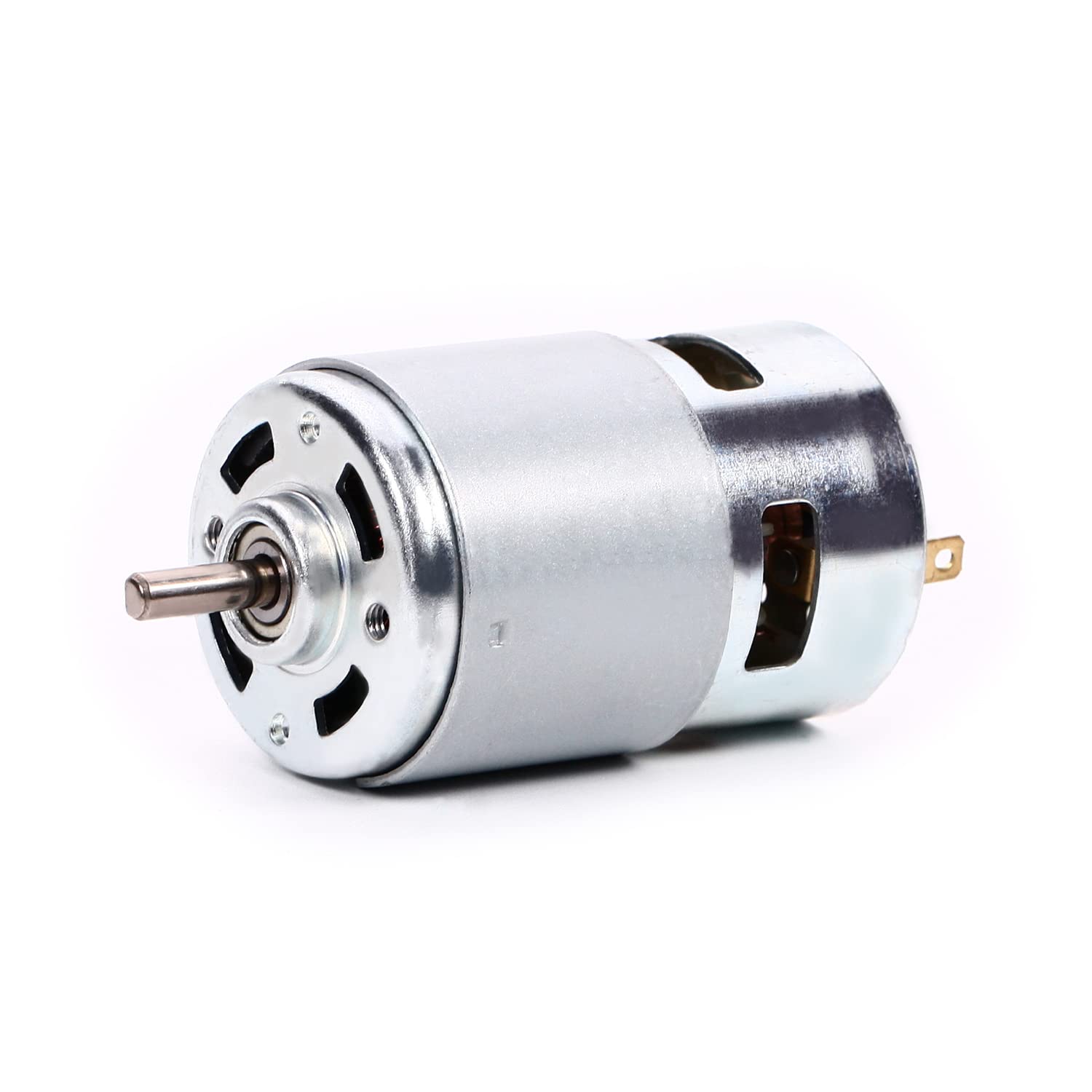 Fielect DC Motor 12V 1A 10000RPM Micro Motor Electric Mini Motor D-type Shaft High Speed Motor for RC Boat DIY Airplane Toys Model DIY Hobby