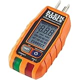 GFCI Receptacle Tester with LCD Display, for Standard 3-Wire 120V Electrical Outlets Klein Tools RT250