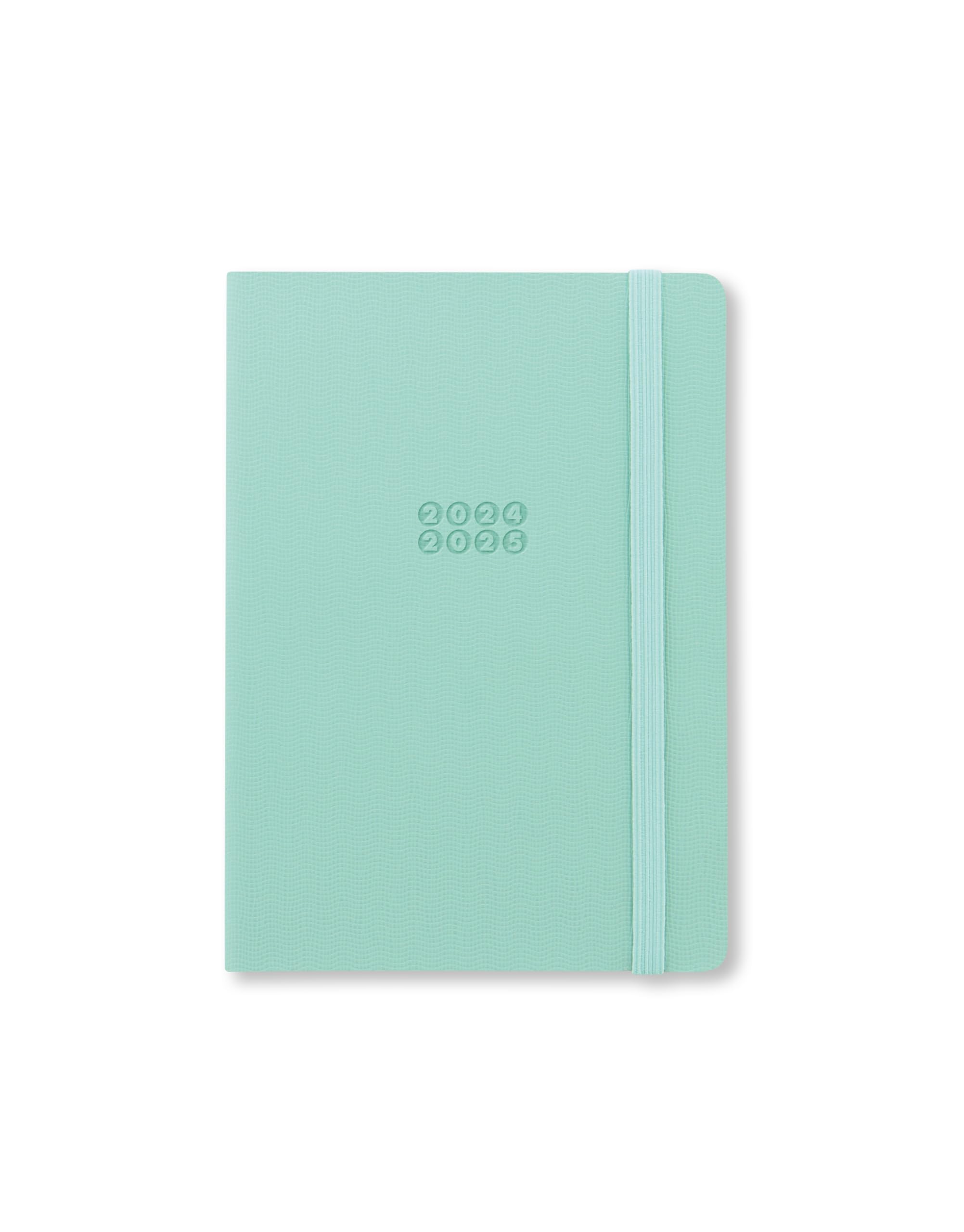 Letts of London Edge A6 academic 2024/2025 week to view with notes (18m) diary - Duck Egg
