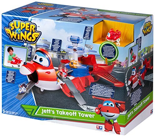 super wings jett's takeoff tower