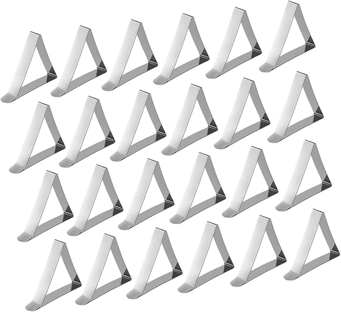 Amazon Com Tablecloth Clips Lightweight Flexible Table Skirting