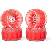 IWONDER Cloud Wheel 105mm Discovery Electric Skateboard Wheels Patented Damping Foam Core All Terrain Off Road 78A Translucent Urethane Longboard Wheels (Not Applicable to Hub Motor)