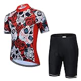 Uriah Women's Cycling Jersey Shorts Set Polyester