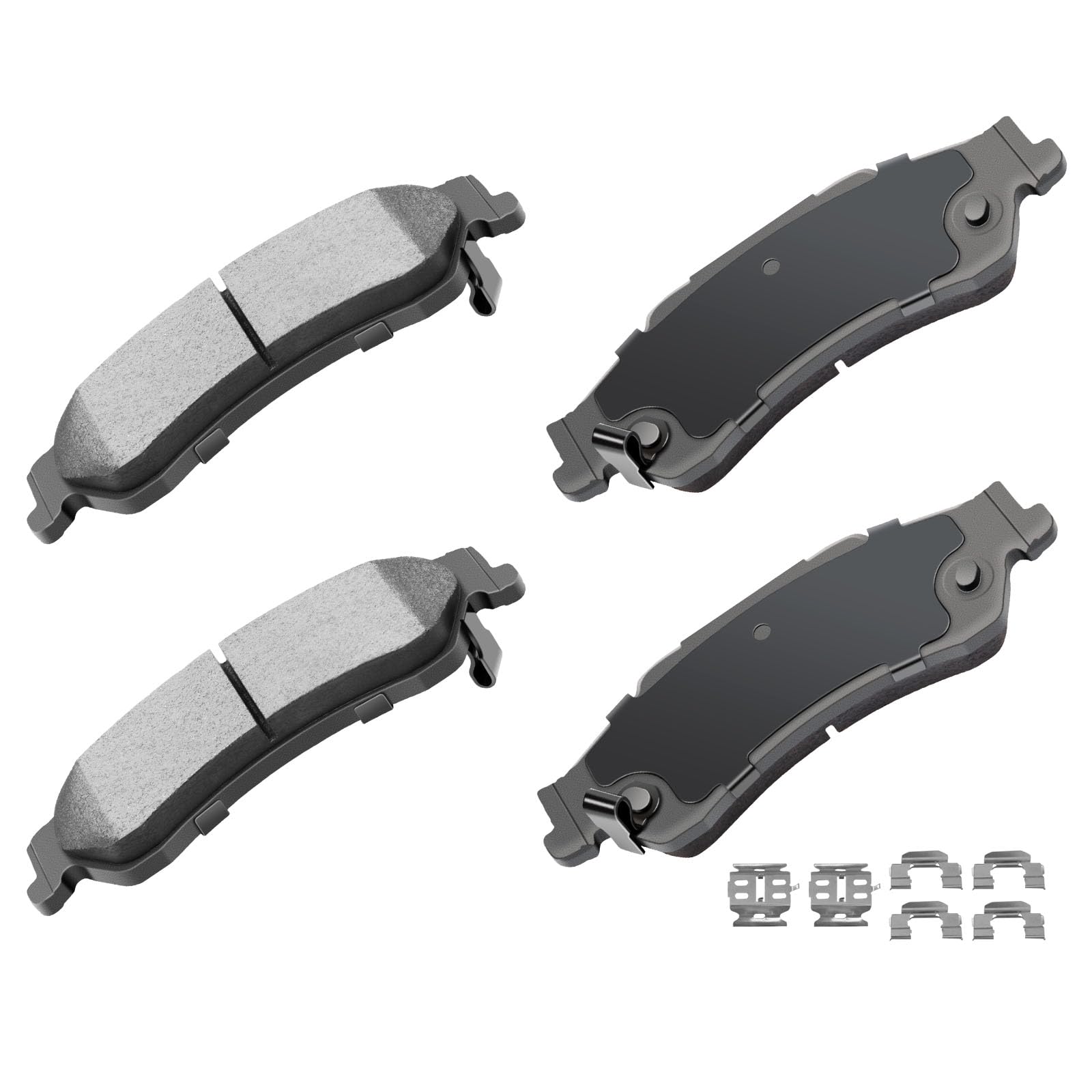 cciyu D729 Rear Ceramic Disc Brake Pads Kit For