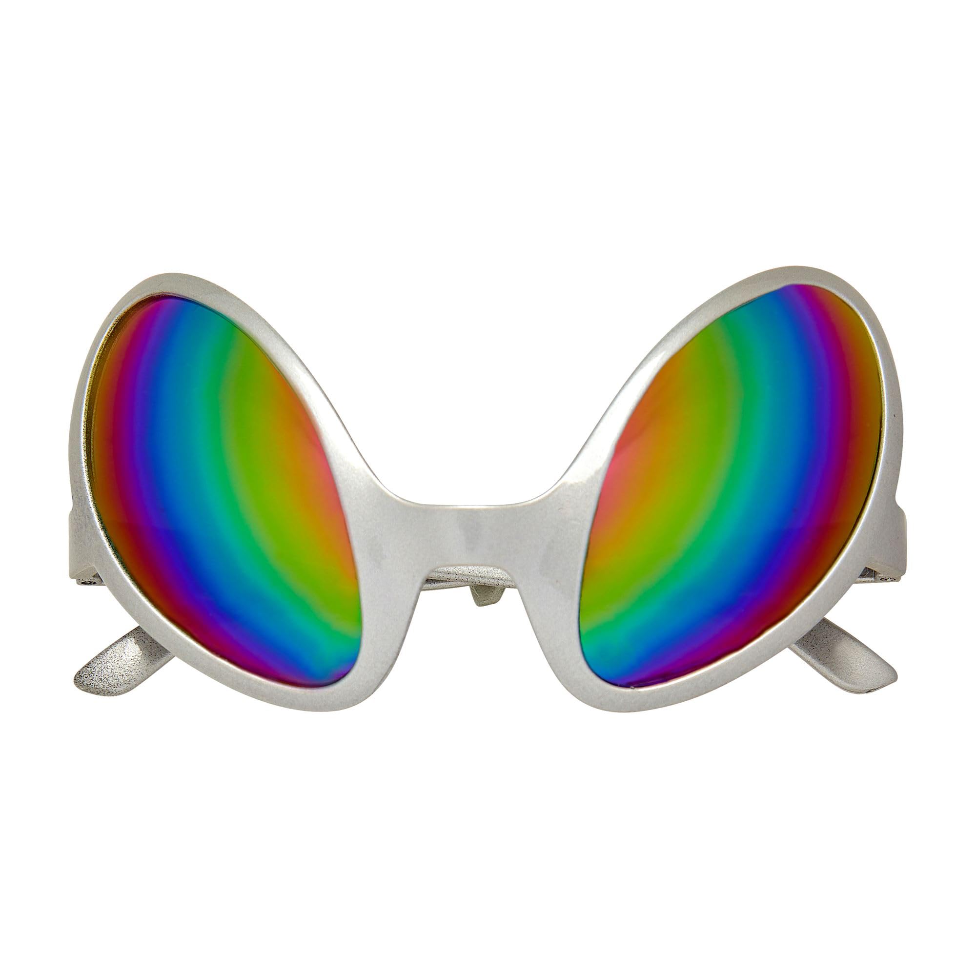 W WIDMANN MILANO Party Fashion - Alien Glasses with Holographic Lenses, Alien, Space, Space, Accessory, Themed Party, Carnival