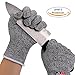 Cut Resistant Gloves - Anti Cutting High Performance Level 5 Protection Food Grade Certified Kitchen and Work Safety Lightweight Breathable Size Medium