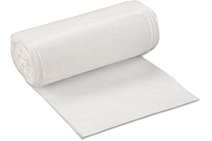 INTEPLAST GROUP Inteplast SL2432XHW Low-Density Can Liner, 24 x 32, 16gal, .5mil, White, 50/Roll, 10 Rolls/Carton
