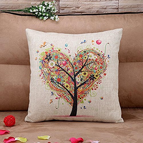 TiTCool 2018 Cushion Cover Hello Spring Home Decor Throw Pillowcase Pillow Covers 18x18 (K)