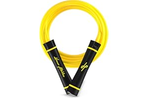 Honor Athletics 3.0 Muay Thai Style Weighted Jump Rope/Crafted for High-Intensity Training/Muay Thai & MMA - Lasting PVC Jump
