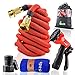 50ft Garden hose,Expandable Hose,Heavy Duty Flexible Hose Pipe with 8-Way Spry Nozzle,3/4