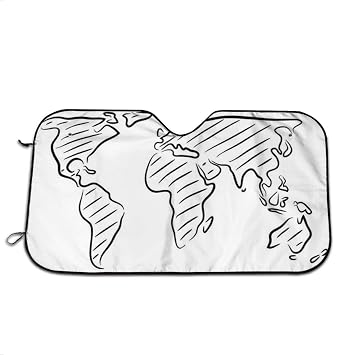 Amazoncom Windshield Sunshade For Carillustration Of
