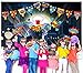 TMCCE Superhero Birthday Party Supplies Superhero Cityscape Photography Backdrop,24 Superhero Masks 6 Superhero Photo Booth Props For Superhero Birthday Party Decorations Favor