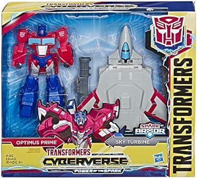 transformers cyberverse spark armor optimus prime ark power action figure