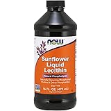 Now Foods Sunflower Liquid Lecithin, 16 Ounce