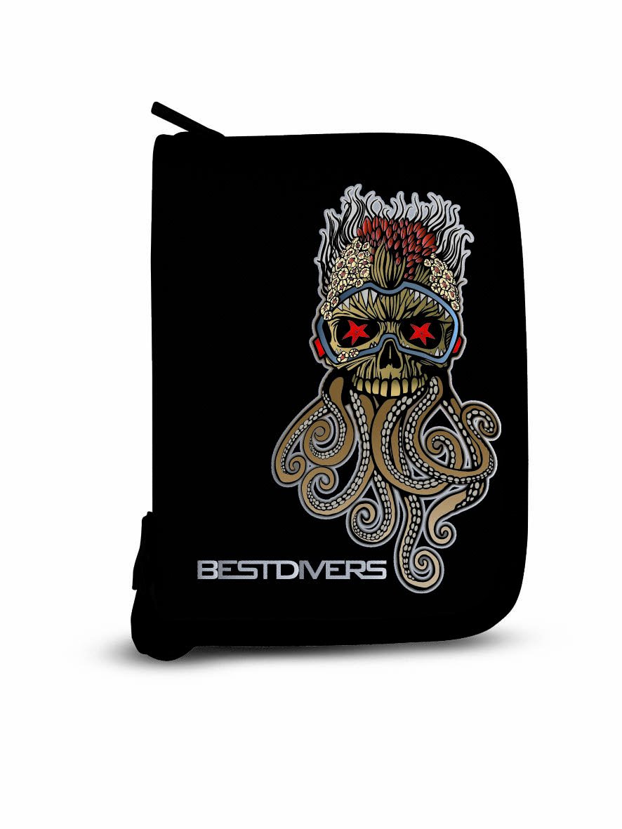 Best Divers ai0443/Art2 Dive Log Art 3 Rings Octopus