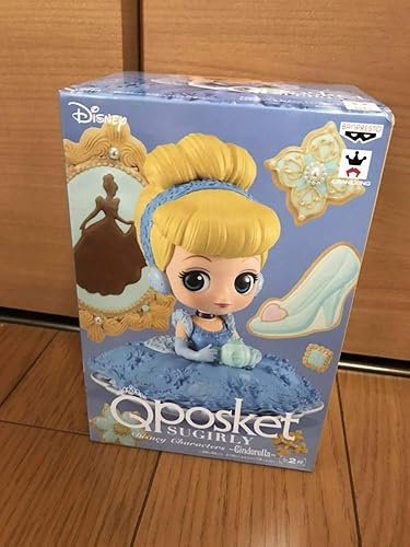 Amazon Q Posket シンデレラ フィギュア Sugirly Disney Characters Cinderella Qposket ディズニー フィギュア ドール 通販