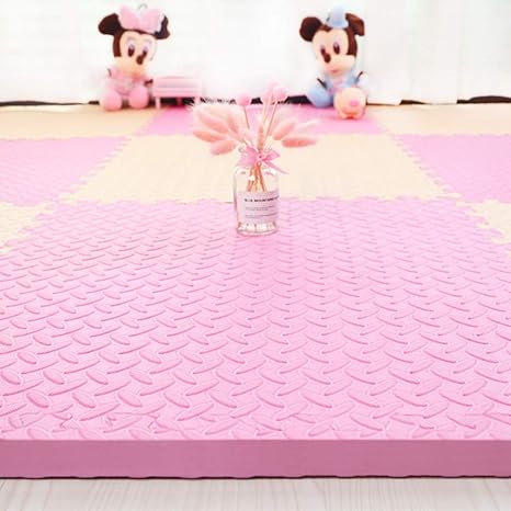 Amazon タイルマット 床保護マット 可愛い パズルマット ジョイントマット Eva 撥水 柔軟 転倒防止 抗菌 防ダニ カラー 子供部屋 遊び マット 無味 遮音 断熱 耐湿 通気性 四季適用 滑り止め カット可能 汚れ防止 キッズ ベビー 60 60 2 6 ジョイントマット オンライン通販