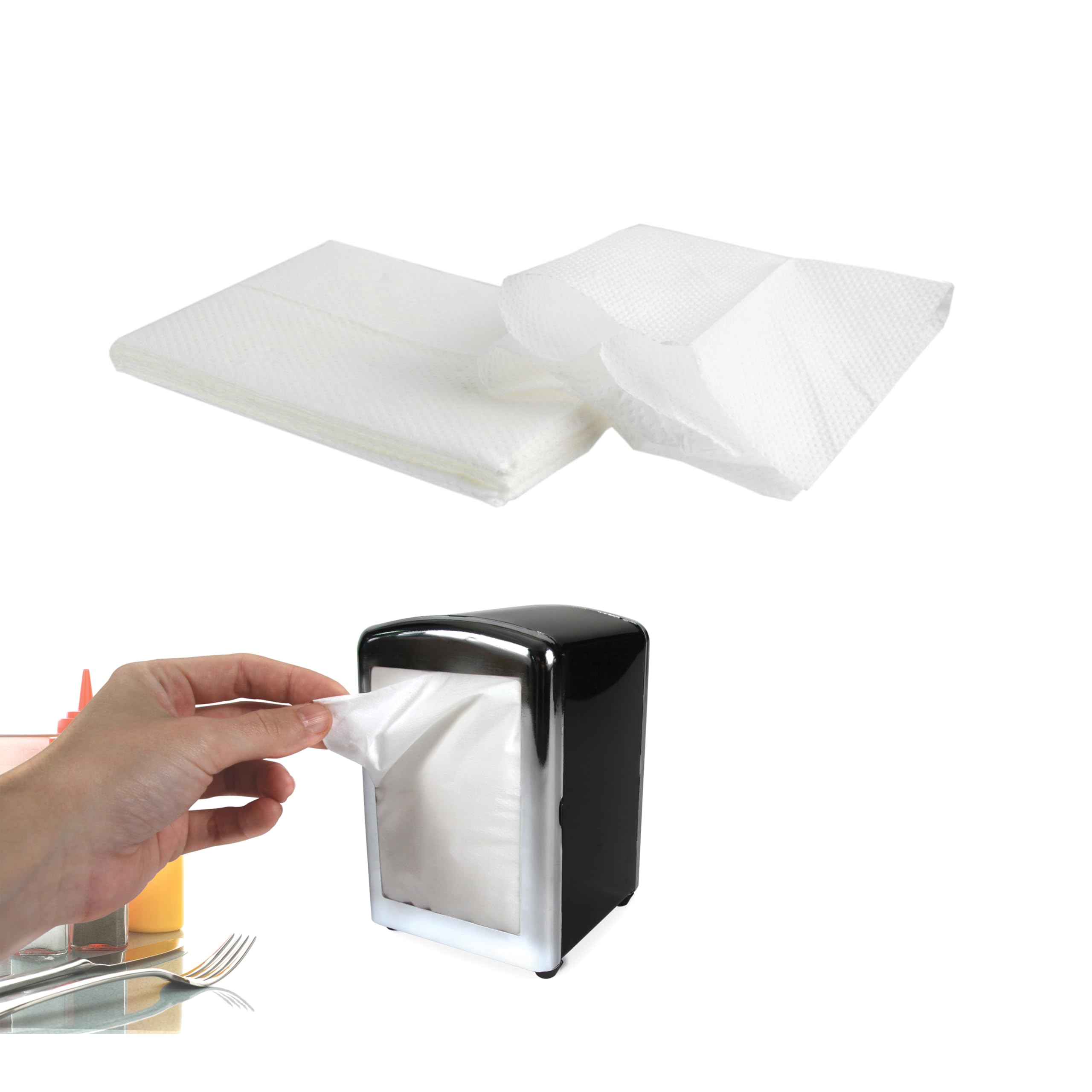 SET 100 SERVILLETAS 12,5x8 CM