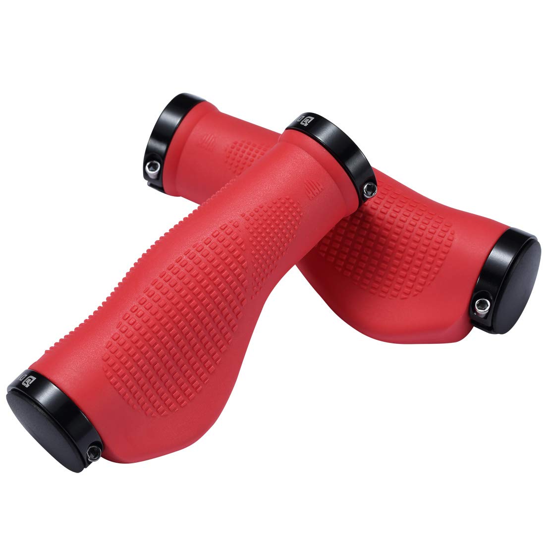 Dymoece Mountain Bike Handlebar Grips,Ergonomic Design Dual Lock-on for Bicycle MTB Cycling