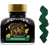 Diamine 80ml Sherwood Green fountain pen ink bottle