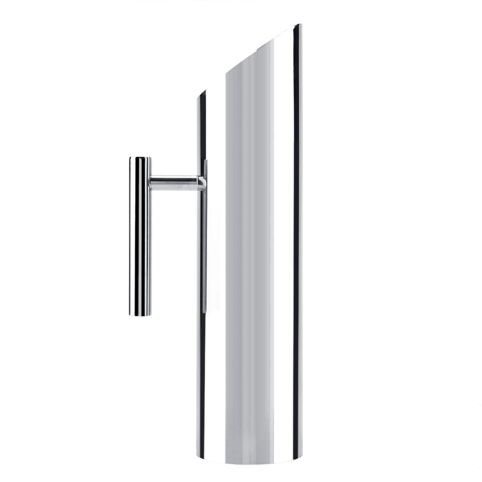 YUMILI Stainless Steel Water Pitcher, Stainless Steel Water Jug with Ice Guard Cold Drinking Pitcher Home Hotel Serving Tool(2L)