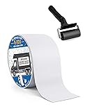 E-SDS RV Roof Tape 4" x50' with Rubber Roller, RV