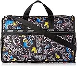 LeSportsac Large Weekender Bag, Chalkboard Snoopy, One Size