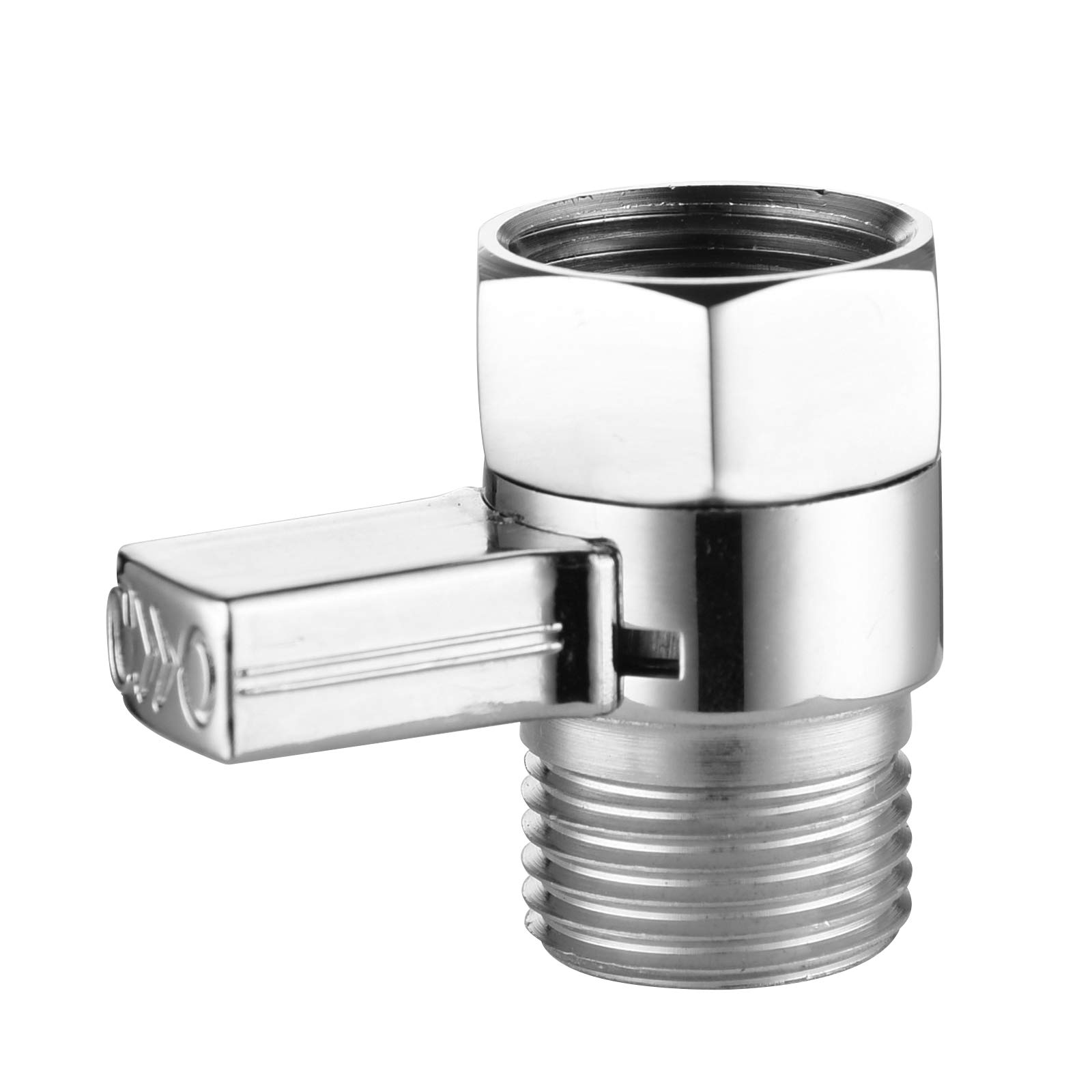 CIENCIA Shower Control Valve Brass Shower Valve Shower Head Shut-Off Valve Water Shut Off Valve G 1/2 for Shower Arm, Bidet Sprayer, AV016C