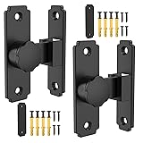 StickNGo Heavy Duty 90 Degree Barn Door Lock, 304