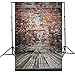 Mohoo 5x7FT Silk Brick Wall Photography Background Studio Photo Props Backdrop for Photo Studio Props 1.5x2.1m