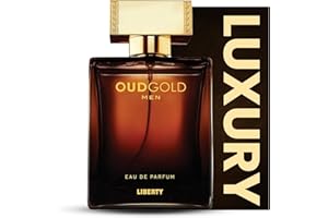 Liberty Oud Velvet Gold Eau de Parfum for Men, Long Lasting Unisex Luxury Perfume - Woody Oriental Scent with Musk & Oud EDP 