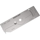 YESWELDER V-WAC Single Weld Gage Inch Inspection Gauge | Single weld inspection gauge for undercut, porosity, and crown height checks