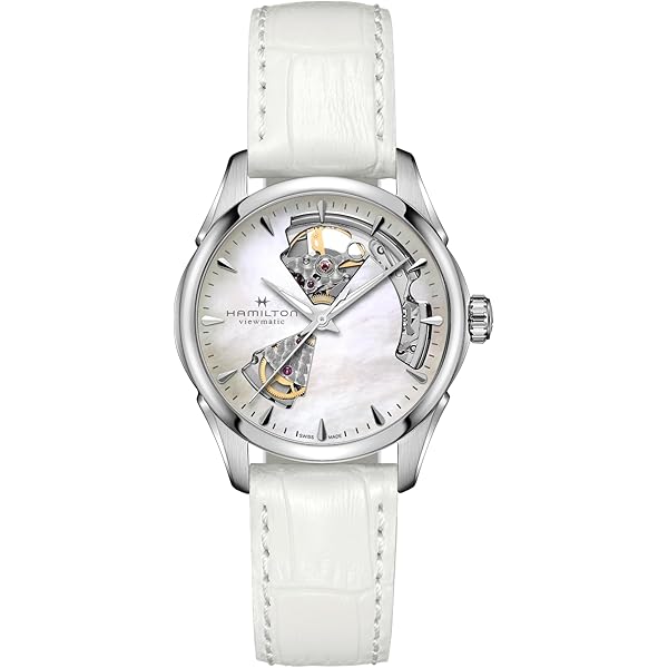 Amazon.com: Hamilton Watch Jazzmaster Open Heart Lady Swiss