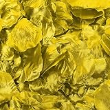 Koyal Wholesale 200-Pack Silk Rose Petals, Gold