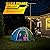 Crelitech Outdoor or Indoor LED String Lights for Patio, Garden or Backyard DÃ©cor â€“ Commercial Grade Weatherproof Build â€“ 15 Lamp-Holders â€“ Black Color â€“ Includes 4-watt 20 LED Dimmable Bulbs