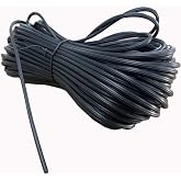 FLYZZZ Screen Spline 0.125" (1/8"), 100 ft | for Narrow Grooves ONLY | NOT for All Standard Windows (See Guide in Image #2)