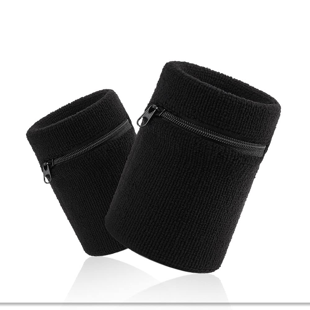 VENI MASEE Sportline Thick Solid Color Sweatband Set