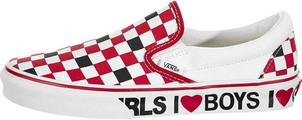 vans red heart