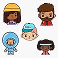 Toca Life X Pack Sticker Bumper Sticker Vinyl Decal 5"