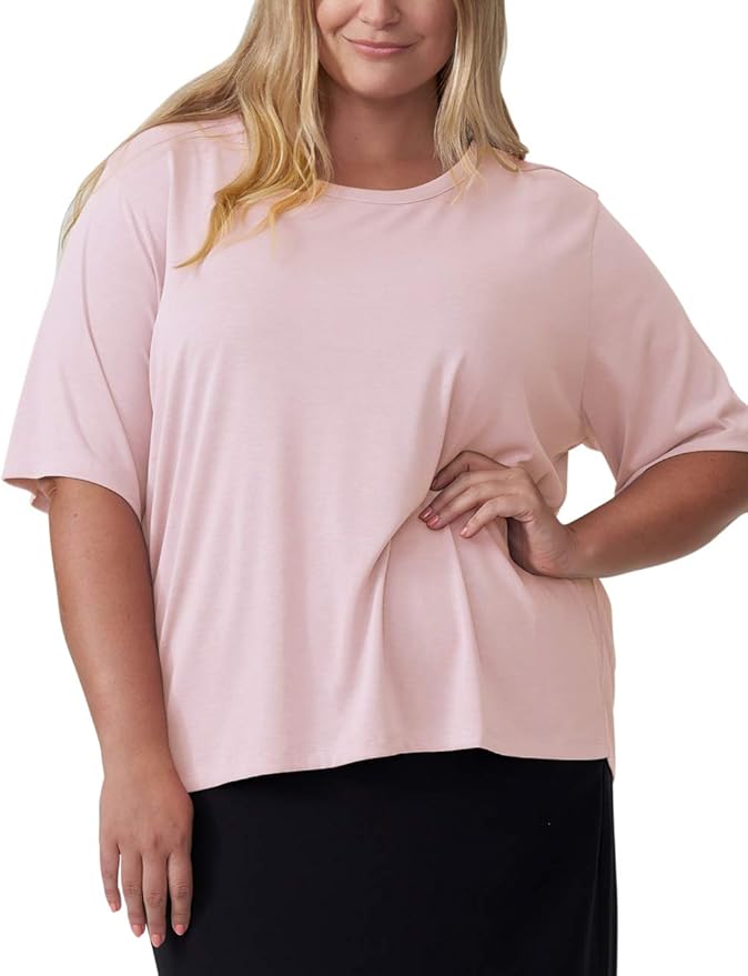 womens plus size cotton tees