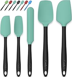Coukre Silicone Spatula Set of 5,High Temperature