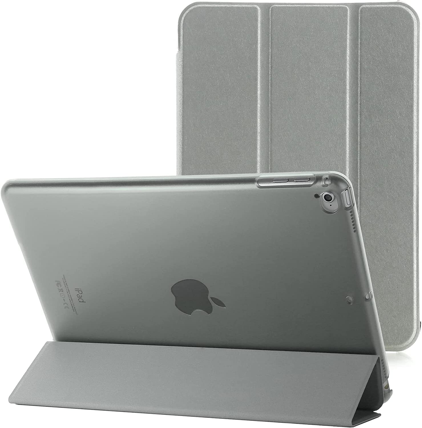 Smart Case for iPad 9.7 5th Generation (2017) A1822, A1823 - Silver
