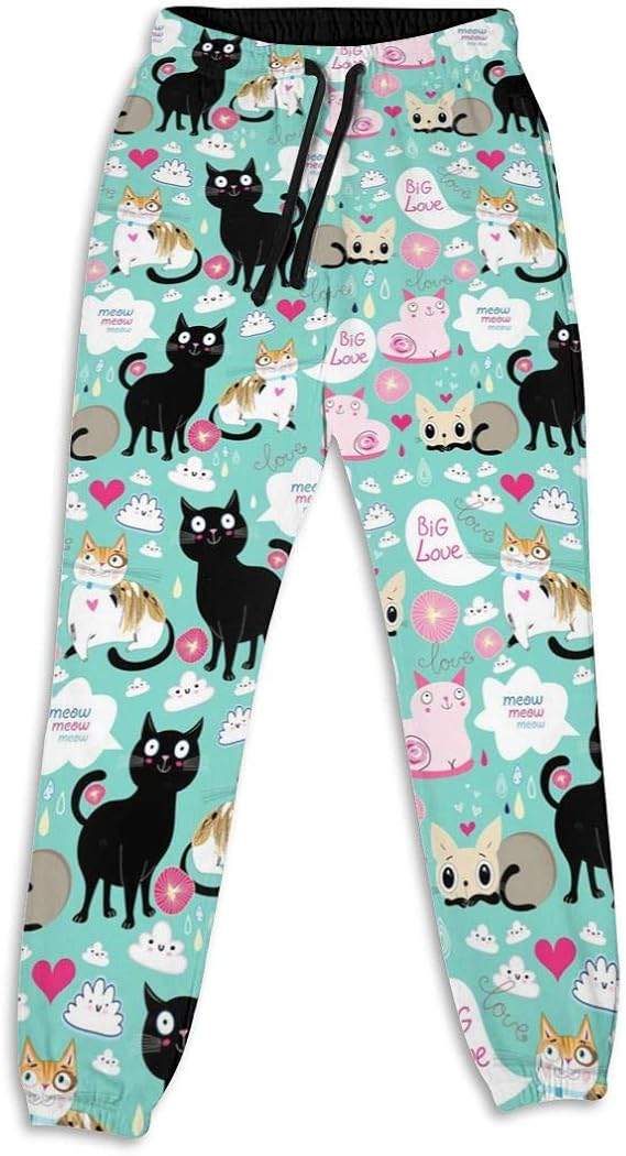 Amazon Co Jp スウェットパンツ レディース カラフル かわいい 面白い 恋人 猫 ジョガーパンツ ロングパンツ ルームウェア 部屋着 ポケット付き 下 ジョガーパンツ スウェット カジュアル スポーツウェア ズボン 長ズボン ルーム着 ランニング 美脚 服 ファッション小物 Amazon Co Jp スウェットパンツ レディース カラフル かわいい 面白い 恋人 猫 ジョガーパンツ ロングパンツ ルームウェア 部屋着 ポケット付き 下 ジョガーパンツ スウェット カジュアル スポーツウェア ズボン 長ズボン ルーム着 ランニング 美脚 服 ファッション小物