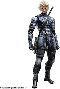 Amazon Com Square Enix Metal Gear Solid 2 Sons Of Liberty Play Arts Kai Raiden Toys Games