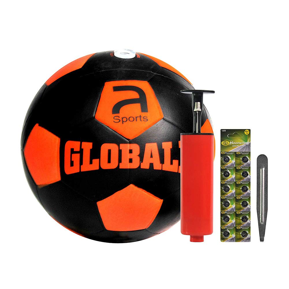 MoreBuyBuy Light Up Football,Kids Toy Footballs with Ball Pump and