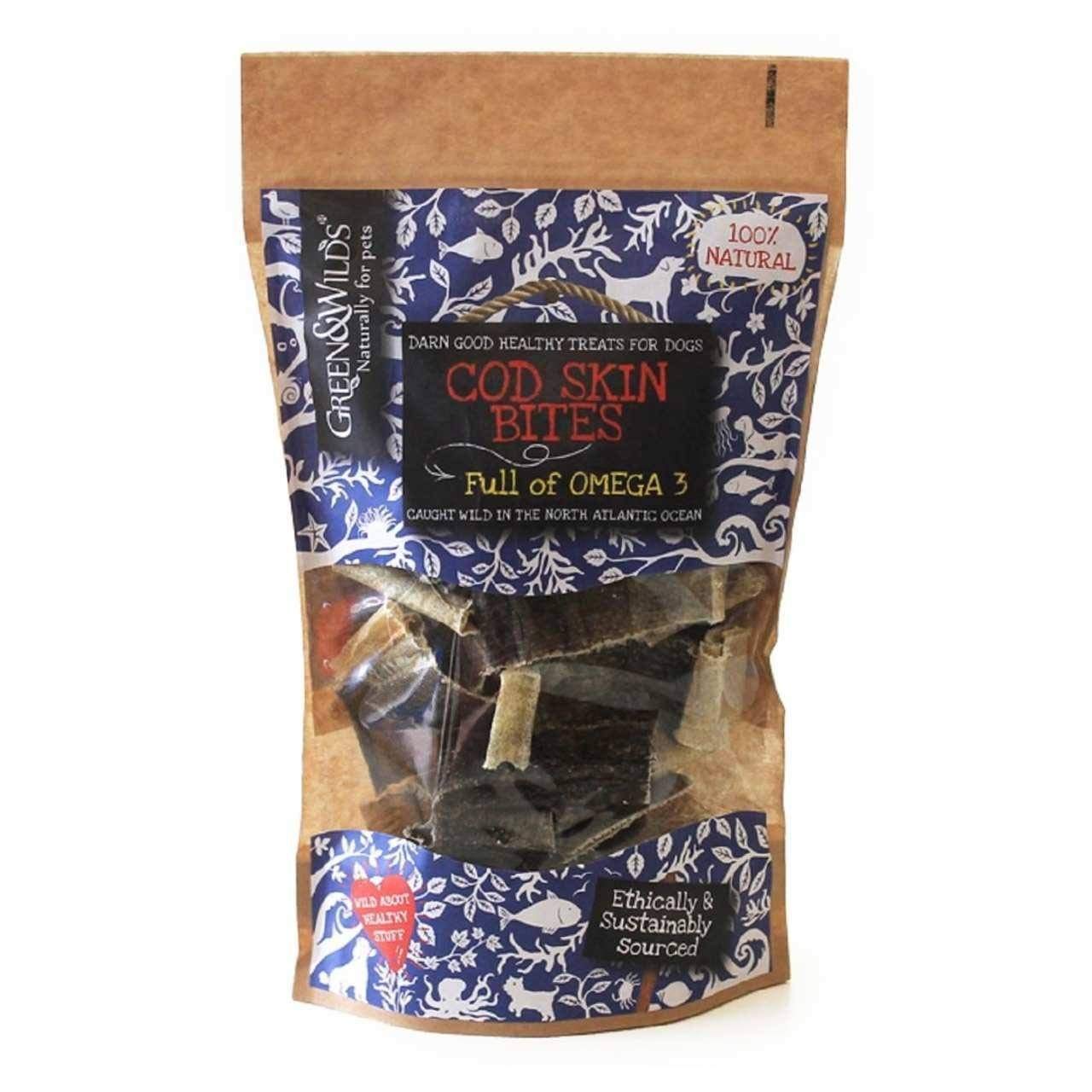 Green & Wilds Cod Skin Bites 50g