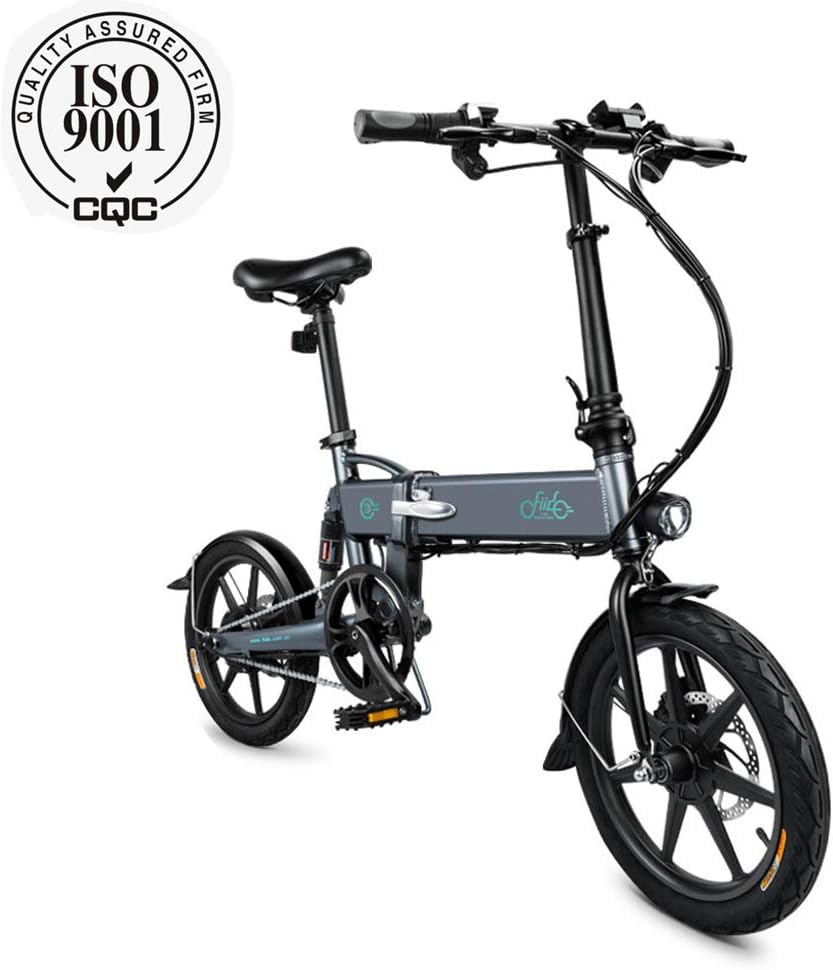 mysticall D2 Electric Bike Folding for Adult, E-Bike, 250W watt Motor 16 inch Scooter Electric,7.8Ah Folding Electric Bicycle with LED Light,up to 25 km/h