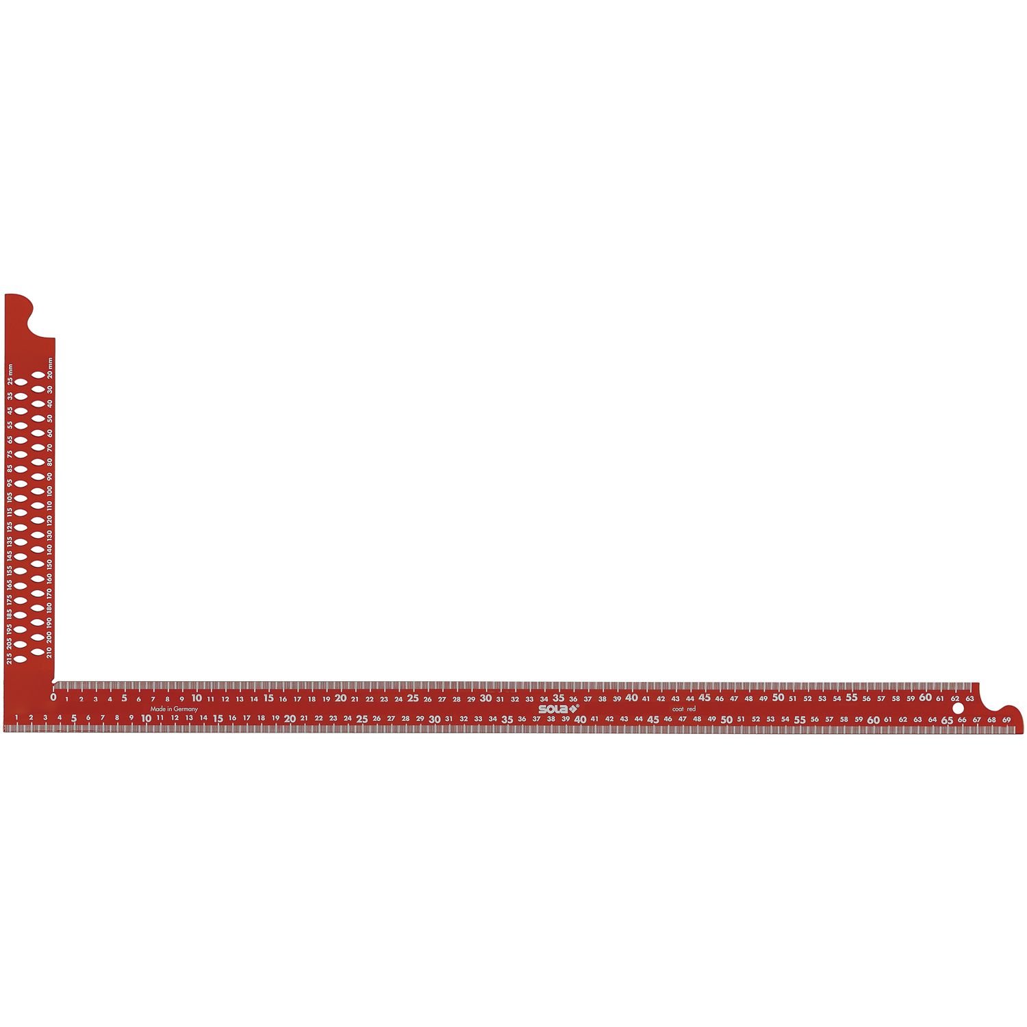 Sola 56132001 "ZWCA 600" Carpenter Angle, Red