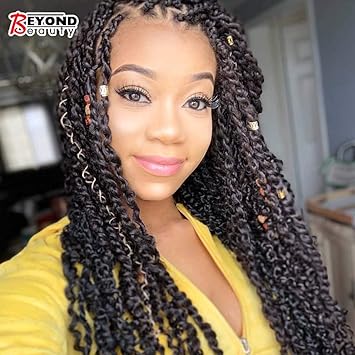 3 Pack Spring Twist Crochet Braids Bomb Twist Crochet Hair Ombre