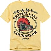 Popfunk Friday The 13th Game Camp Crystal Lake Counselor T Shirt Athletic Heather